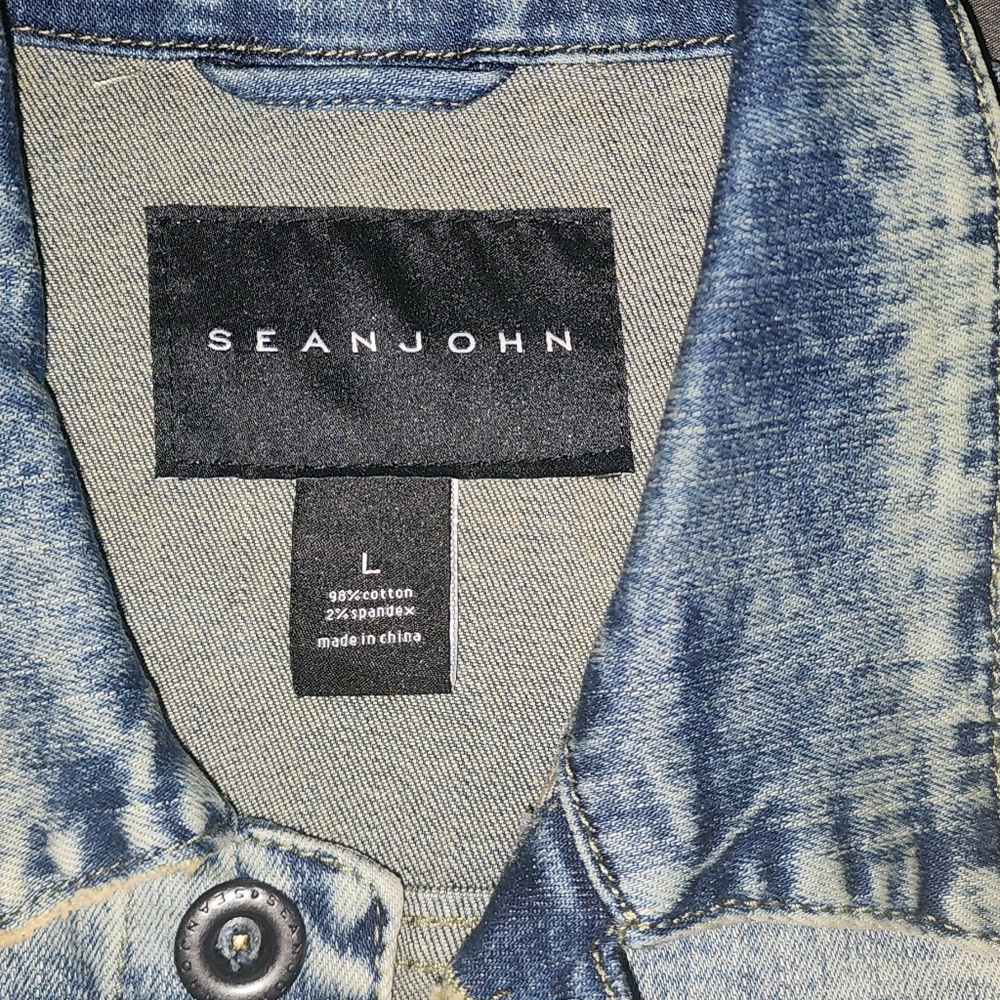 Sean John Light Blue Denim Jacket - Picture 4 of 7
